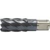 HSS-Co core drill bit with cutting depth of 50mm AITiN  type 1327